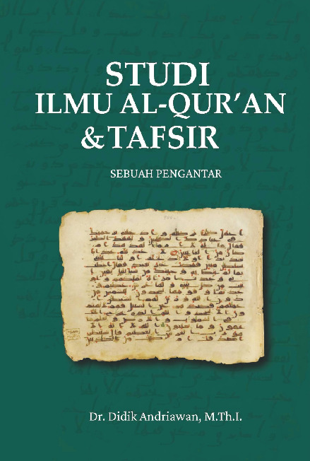 Sampul buku Studi Ilmu al-Qur?an...
